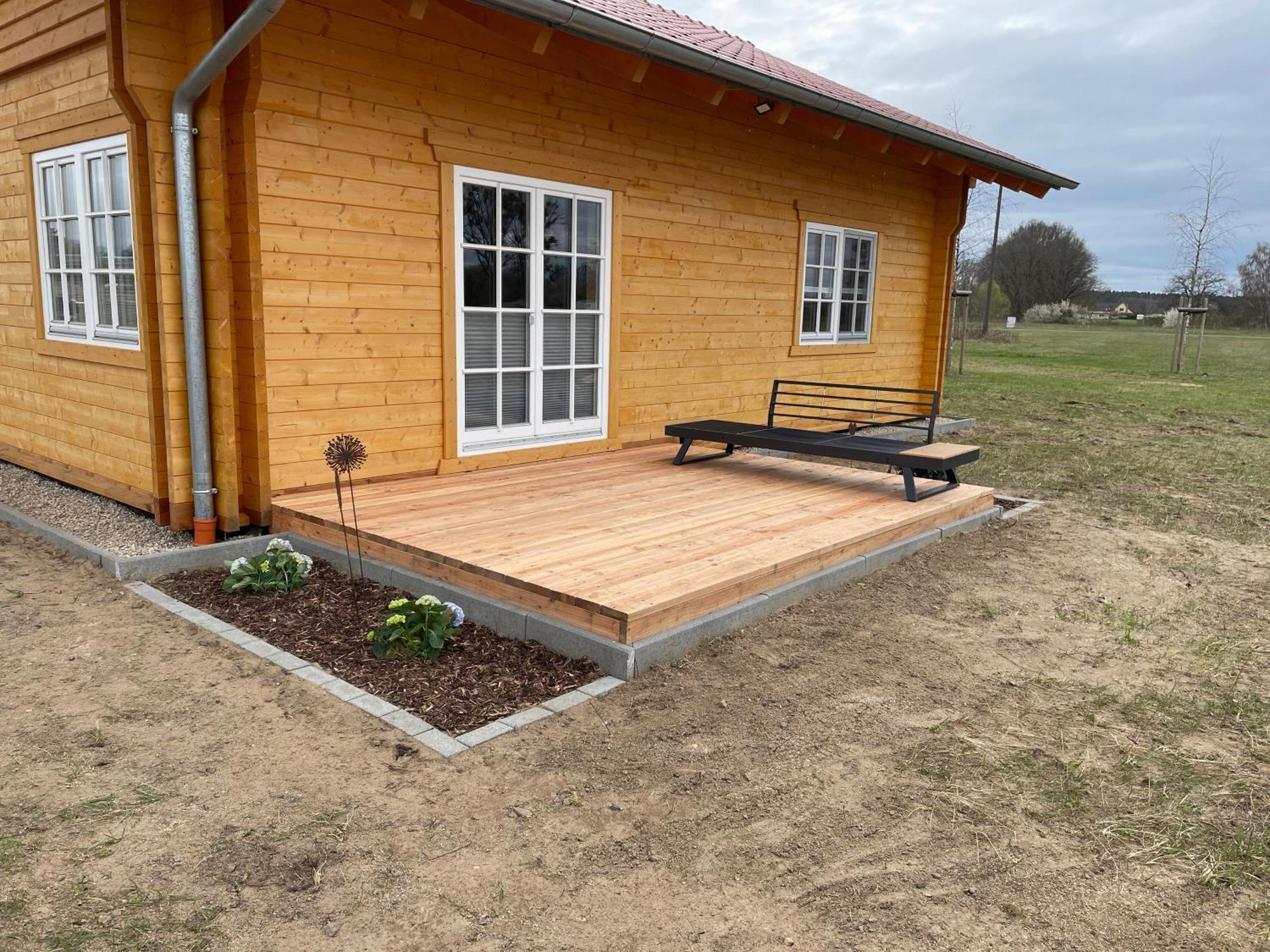 Villa Airpark Ranch Lärz Esterno foto