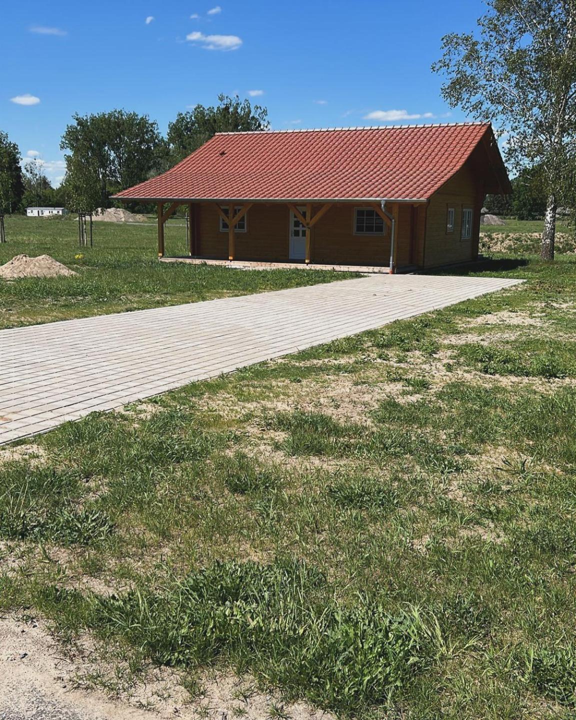 Villa Airpark Ranch Lärz Esterno foto